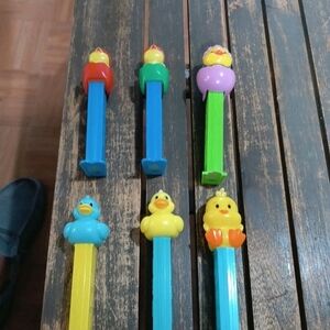 Vibrant Duck and Bird Candy Dispensers